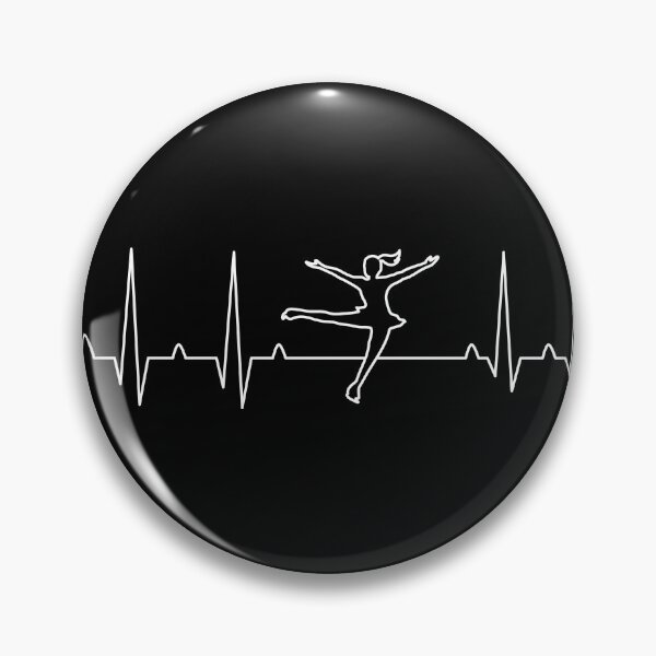 Item preview, Figure Skater Heartbeat Ice Skating Skate Gift designed and sold by haselshirt.