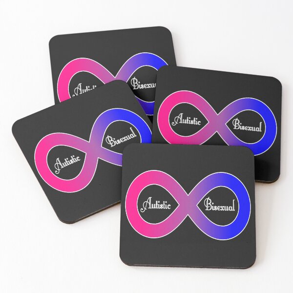 Item preview, Autistic Bisexual Infinity Sign - Bi pride, autism pride designed and sold by BitterbluePine.