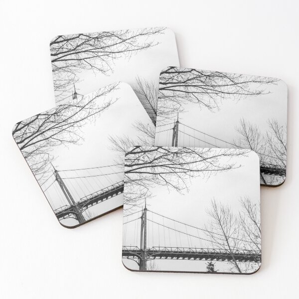 Item preview, Architectural shot of St. Johns Bridge in Portland designed and sold by Chee Sim.