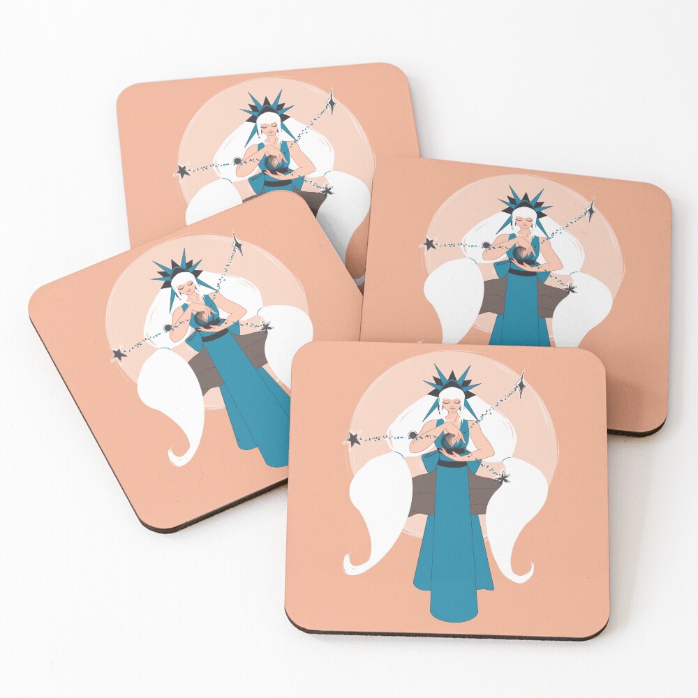 Item preview, Coasters (Set of 4) designed and sold by Naidyll.