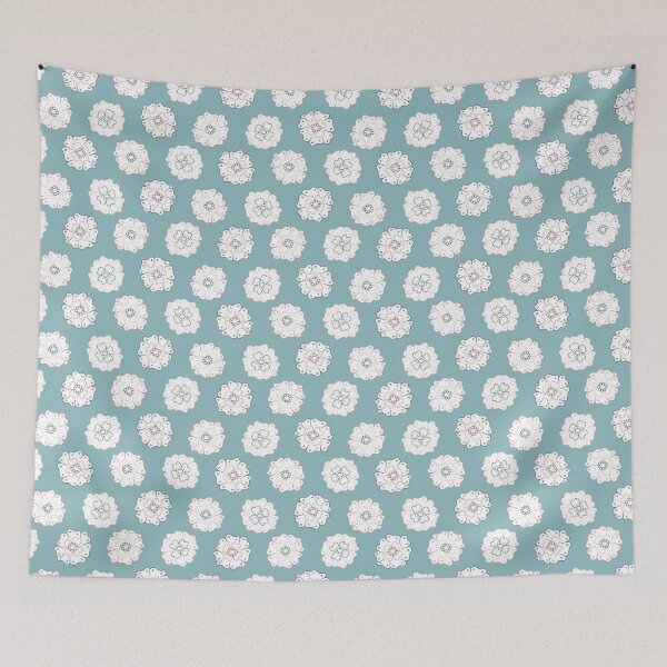 Item preview, Flower Doodle LineArt Collection Seamless Surface Pattern designed and sold by Saskia Beeldman.