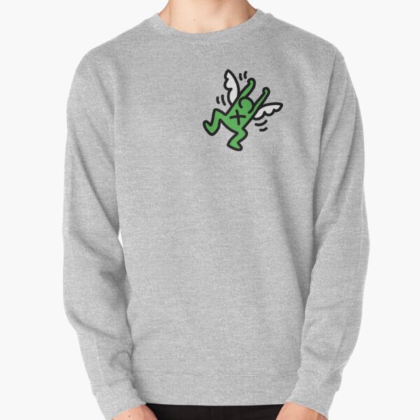 Haring green angel Sweatshirt épais