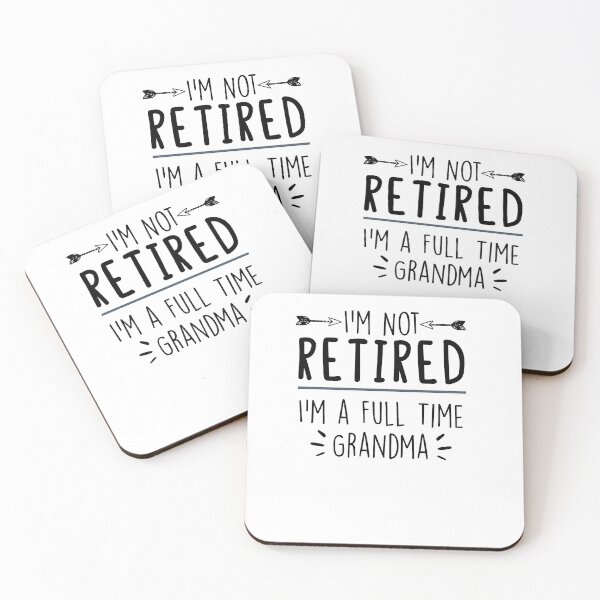 Item preview, I'm Not Retired I'm a Full Time Grandma, Funny Grandma shirt, Grandma Gift, New Grandma shirt designed and sold by Noussairox.