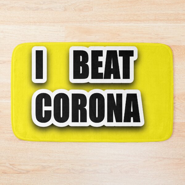 Item preview, I BEAT CORONA  designed and sold by Freedom Sign.