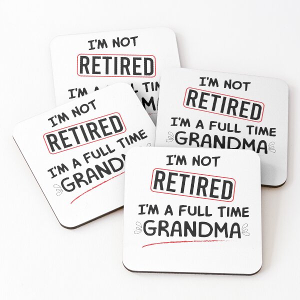 Item preview, I'm Not Retired I'm a Full Time Grandma, Funny Grandma shirt, Grandma Gift, New Grandma shirt designed and sold by Noussairox.