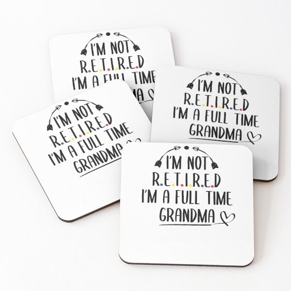 Item preview, I'm Not Retired I'm a Full Time Grandma, Funny Grandma shirt, Grandma Gift, New Grandma shirt designed and sold by Noussairox.