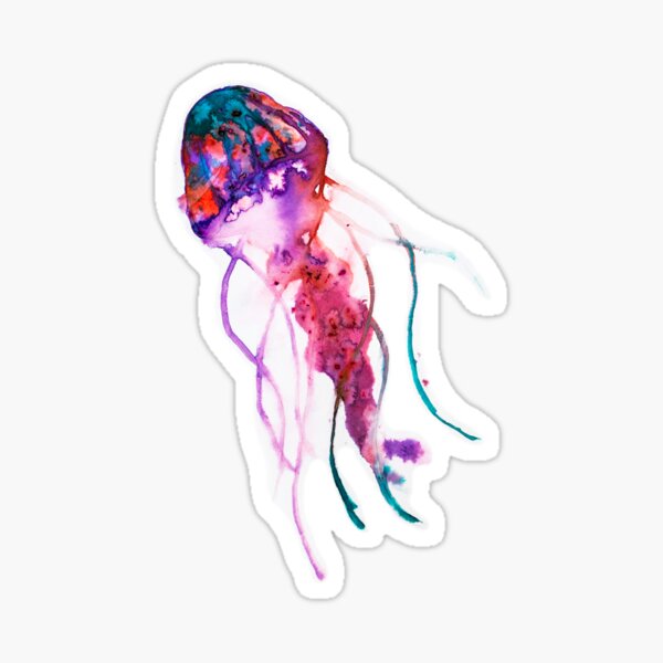 Patti the Jellyfish Sticker