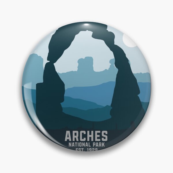 Item preview, Retro Arches National Park Utah Vintage Souvenir 80s Style designed and sold by merchzy.