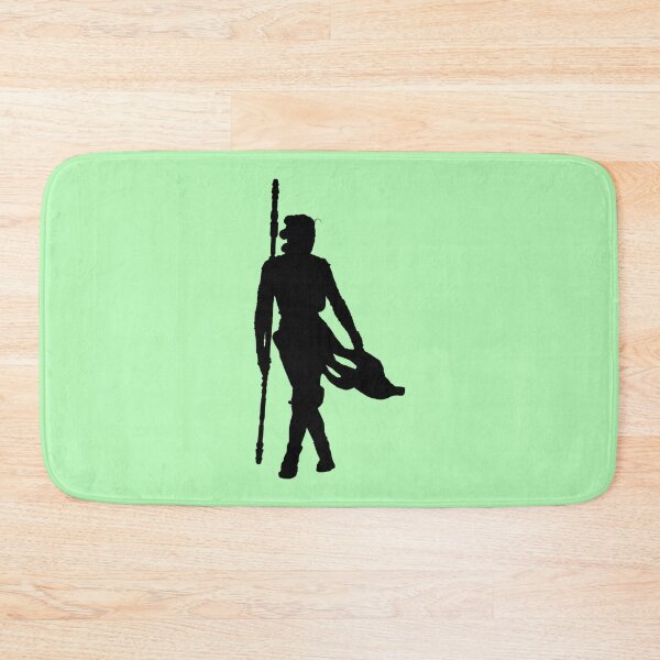 Item preview, Rey with Staff Silhouette designed and sold by FangirlFuel.