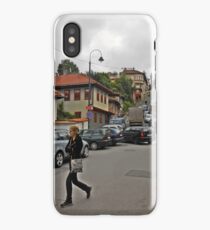A streetscape iPhone Case/Skin