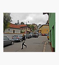 A streetscape Photographic Print