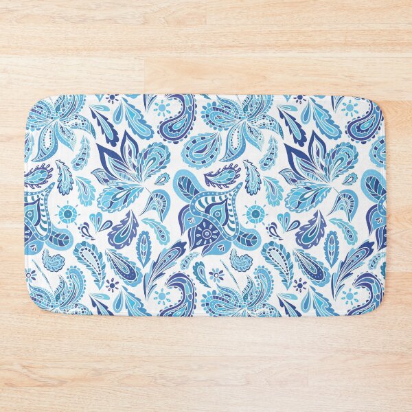 Item preview, Blue Fresh Indian Pattern designed and sold by kisikoida.