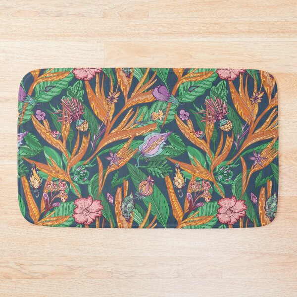 Item preview, Vector Tropical Floral Pattern designed and sold by kisikoida.