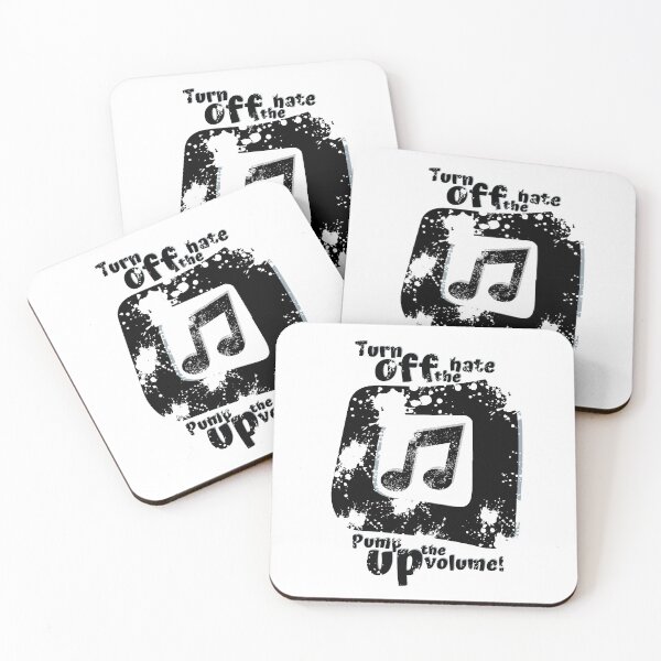 Item preview, Turn off the hate pump up the volume! designed and sold by AngielskiSzept.