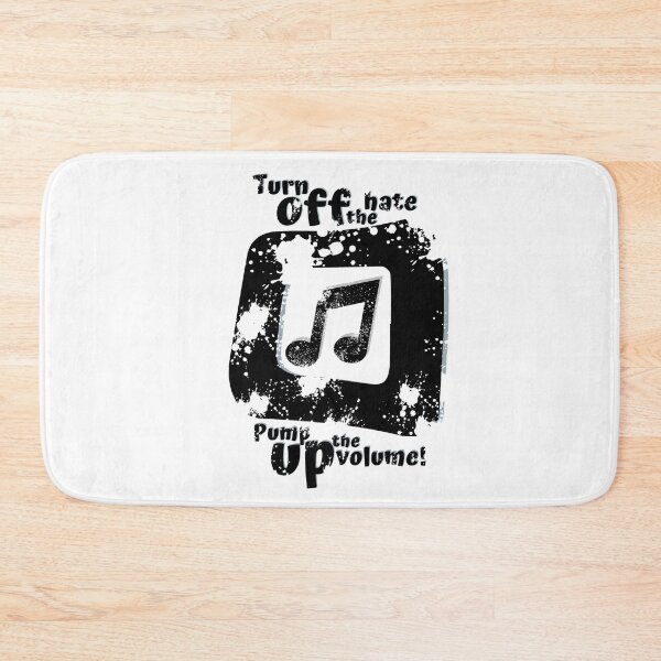 Item preview, Turn off the hate pump up the volume! designed and sold by AngielskiSzept.
