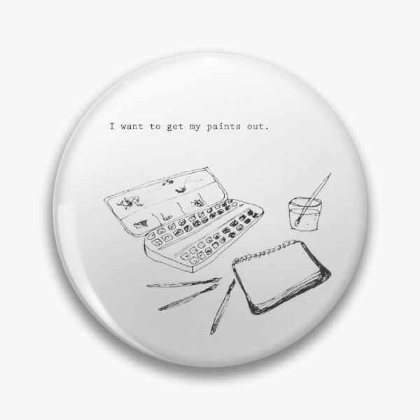 Item preview, I want to get my paints out. designed and sold by ArtbyAnnieGrant.