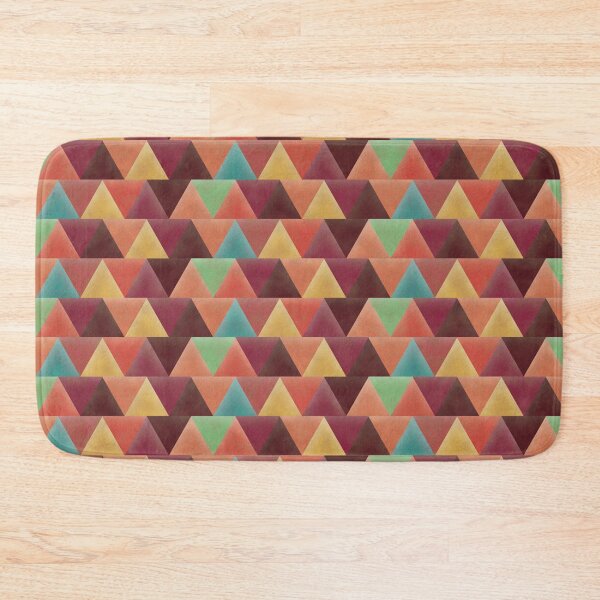 Item preview, Autumn Colors Triangle Geometric designed and sold by AntiqueImages.
