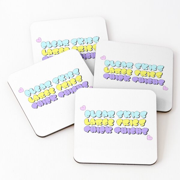Item preview, Clear skies, large fries, thick thighs designed and sold by Nmdrawsx.