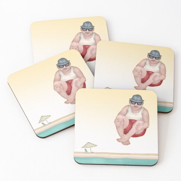 Item preview, Uncle Max does a Cannonball  designed and sold by Full Frog Moon.