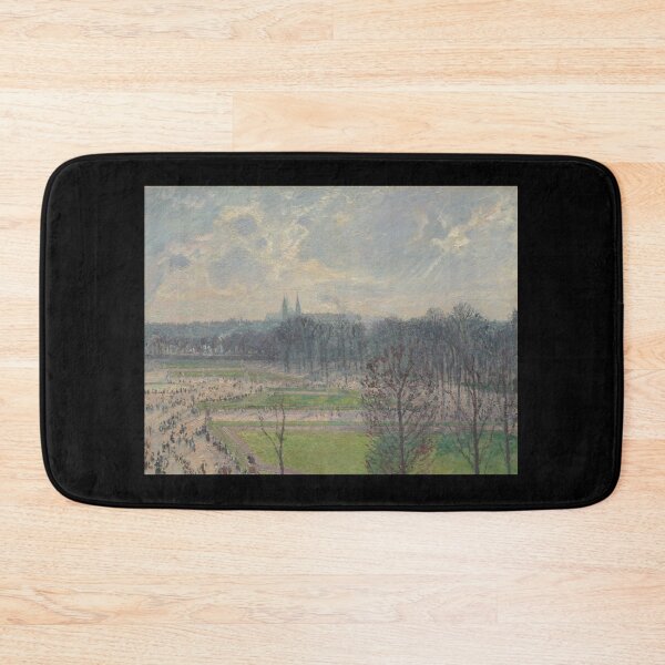 Item preview, The Garden of the Tuileries on a Winter Afternoon designed and sold by Tizeru.