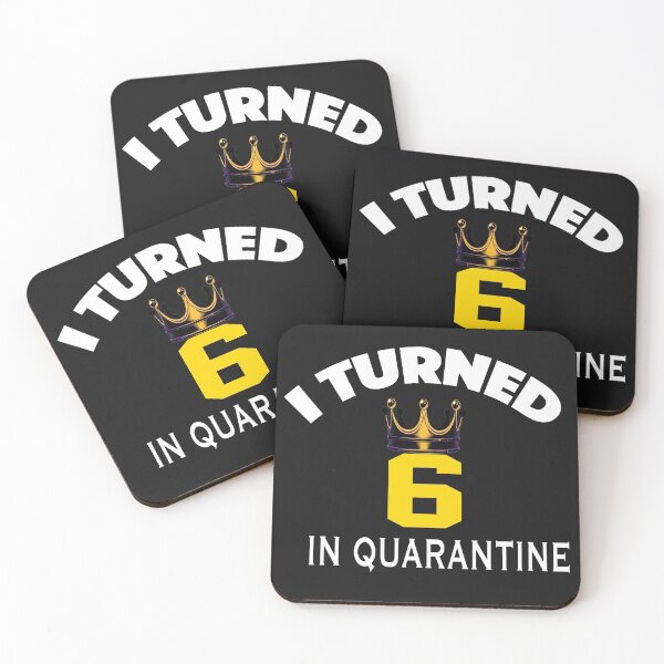 Item preview, I Turned 6 In Quarantine designed and sold by ClothesBarn.