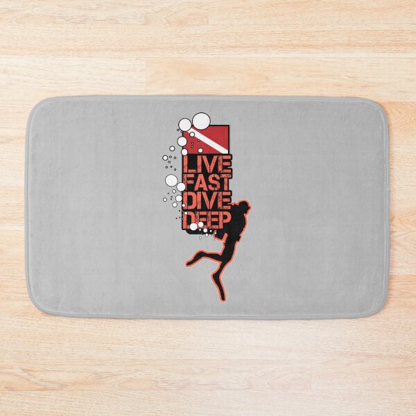 Item preview, Live Fast Dive Deep Diver designed and sold by StrongVlad.