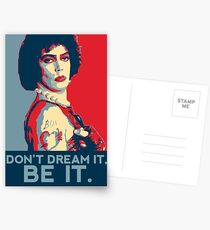 Don't dream it, BE it. Postcards
