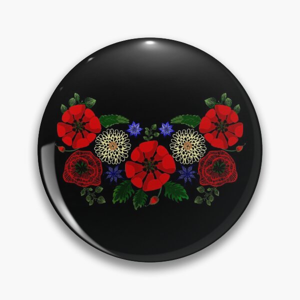 Item preview, Cute Floral Ukraine Vintage Ukrainian Vyshyvanka Style designed and sold by r-silver.