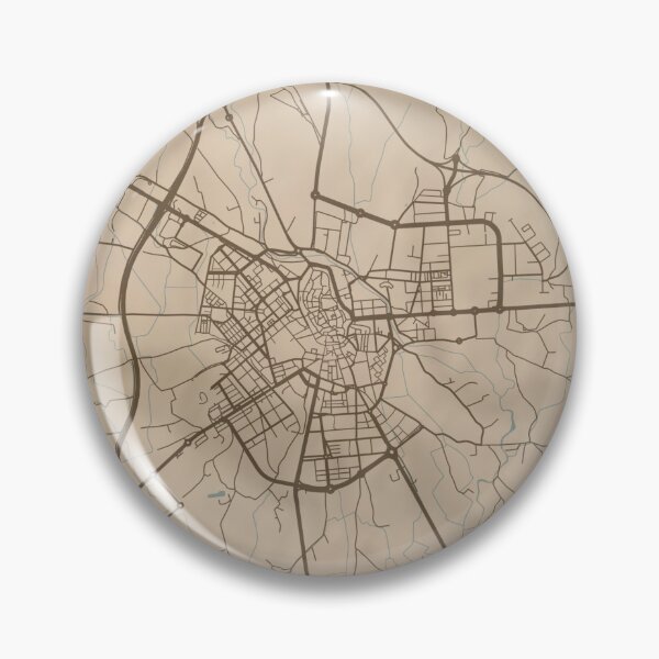 Item preview, Huesca Sepia Map designed and sold by CPTVDesign.