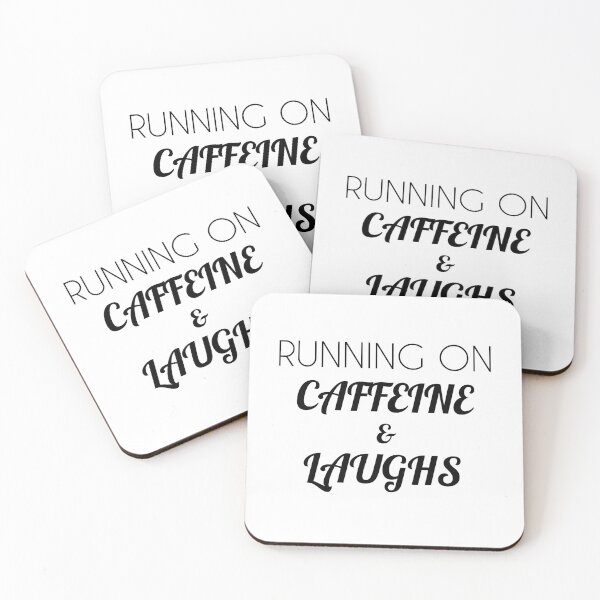 Item preview, Running on Caffeine & Laughs designed and sold by jackknite.