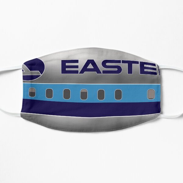 Plane Tees - Eastern Air Lines (Silver) Flat Mask