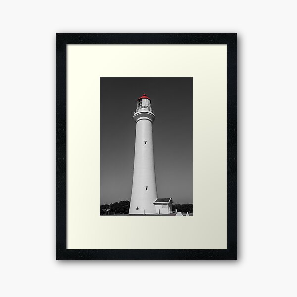 Split Point Lighthouse, Aireys Inlet Framed Art Print