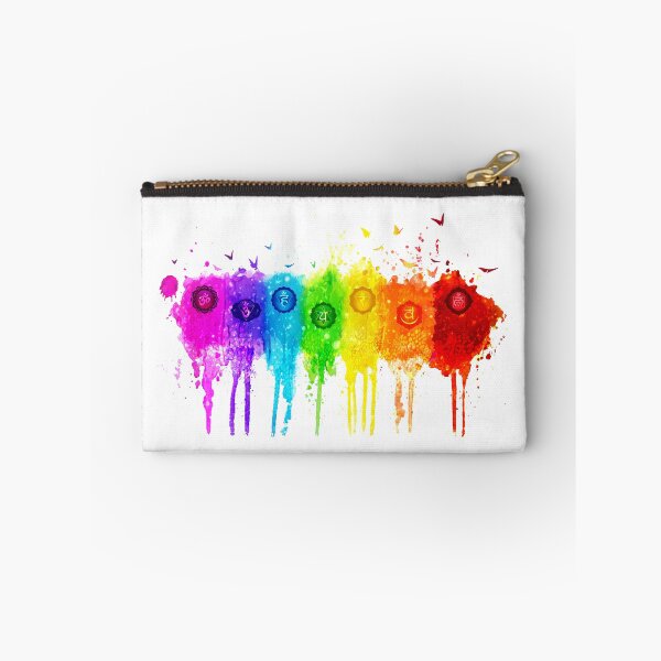 Item preview, Seven Chakra Watercolors With Symbols designed and sold by serenaking.