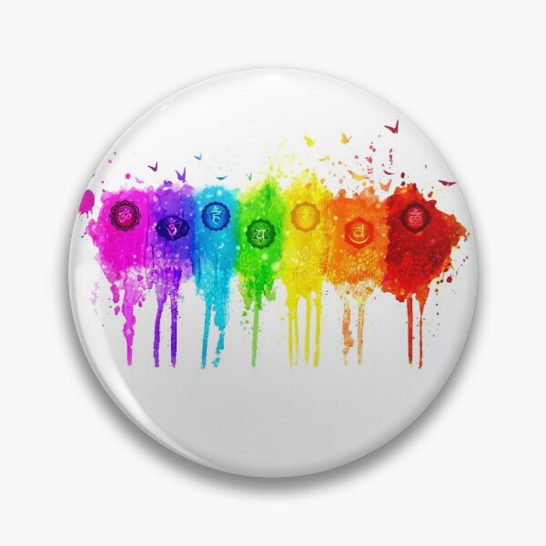 Item preview, Seven Chakra Watercolors With Symbols designed and sold by serenaking.