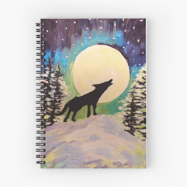 Item preview, Howling at the Winter Moon designed and sold by Judydcreates.