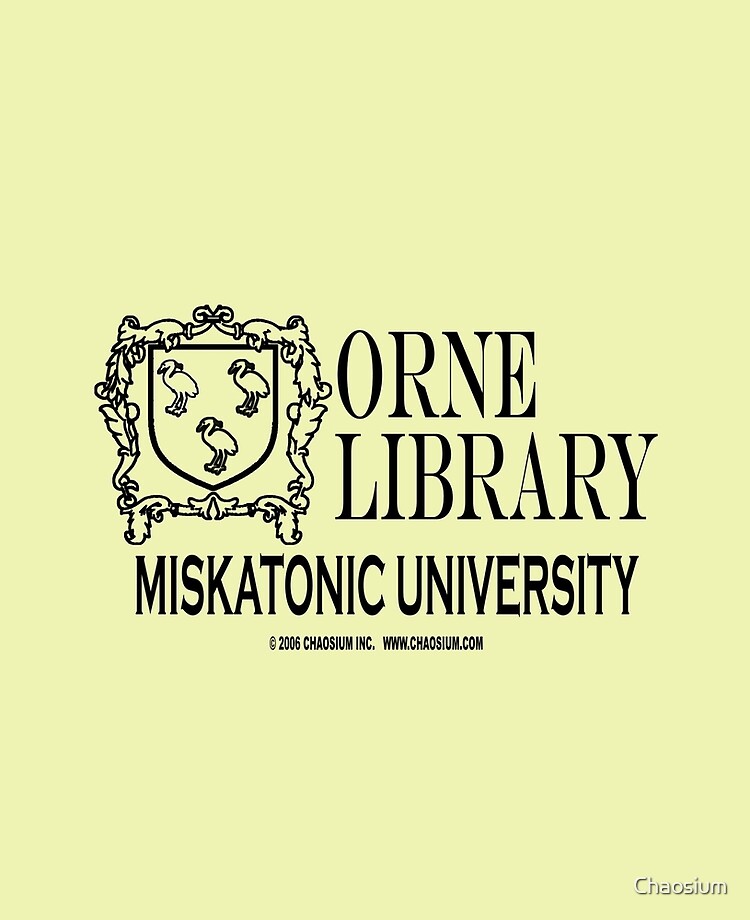 Orne Library - Miskatonic University | iPad Case & Skin