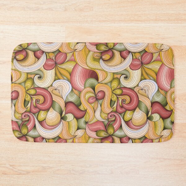 Item preview, Abstract Colorful Swirls designed and sold by 72artteam.