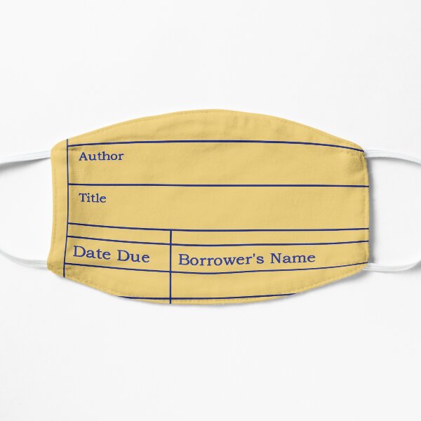 Library Due Date Slip Mask
