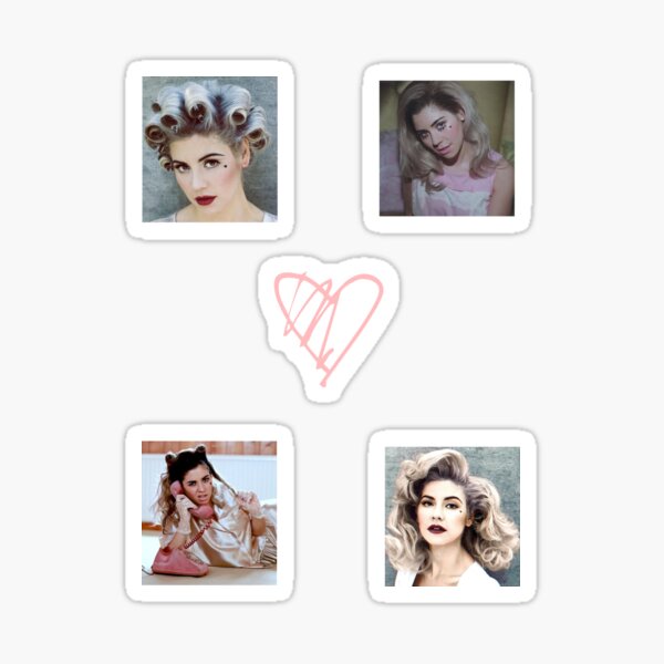 Vista previa del artículo con la obra «Paquete de pegatinas de Marina y los diamantes - Electra Heart», diseñado y vendido por oliviabrowse.