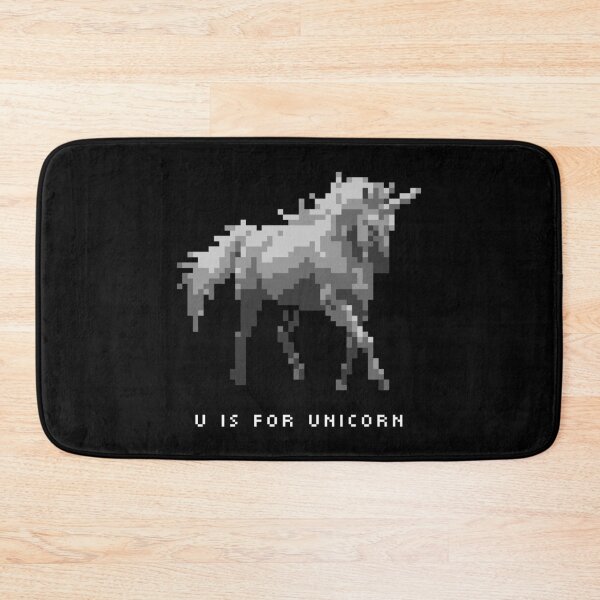 Item preview, U is for Unicorn designed and sold by clarkstpress.