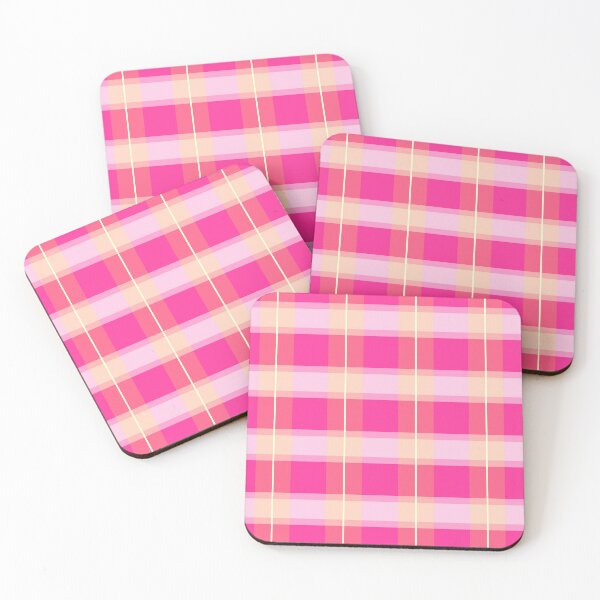 Item preview, Pink and Gold Girly Gingham designed and sold by AntiqueImages.