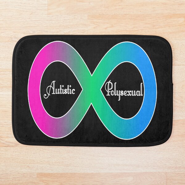 Item preview, Autistic Polysexual Infinity Sign - Pride designed and sold by BitterbluePine.
