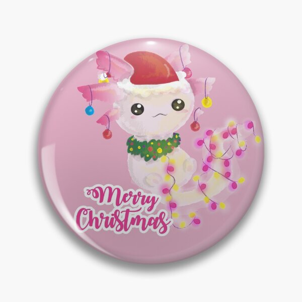 Item preview, merry christmas axolotl santa  designed and sold by Gossip Rag.
