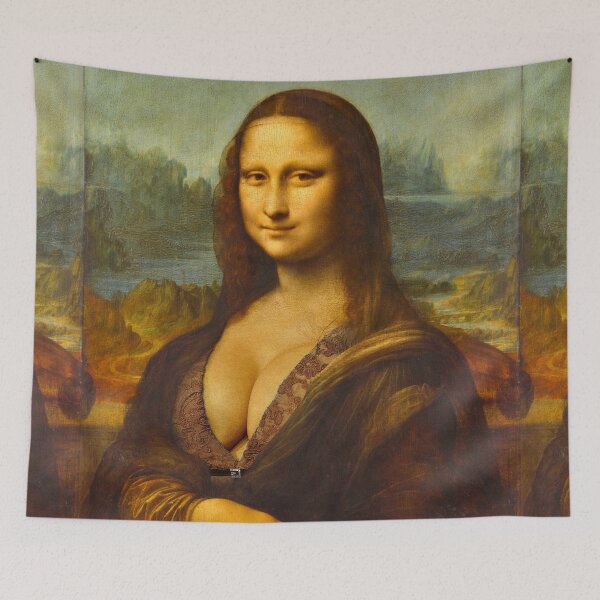 Item preview, Mona Lisa Big Boobs Parody designed and sold by SAUHER.