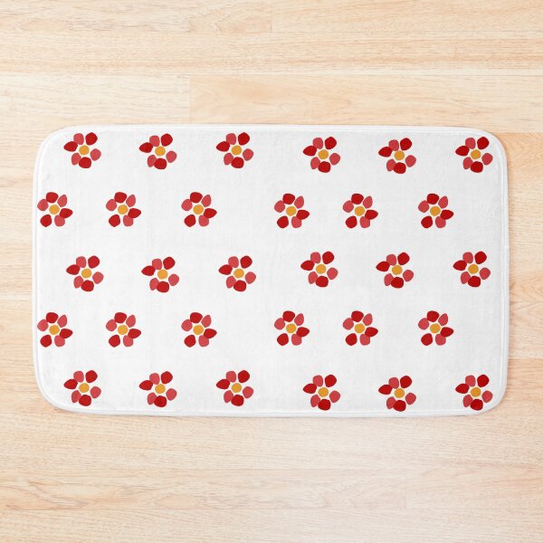 Item preview, Red Flowers Sticker Set designed and sold by aflanders30.