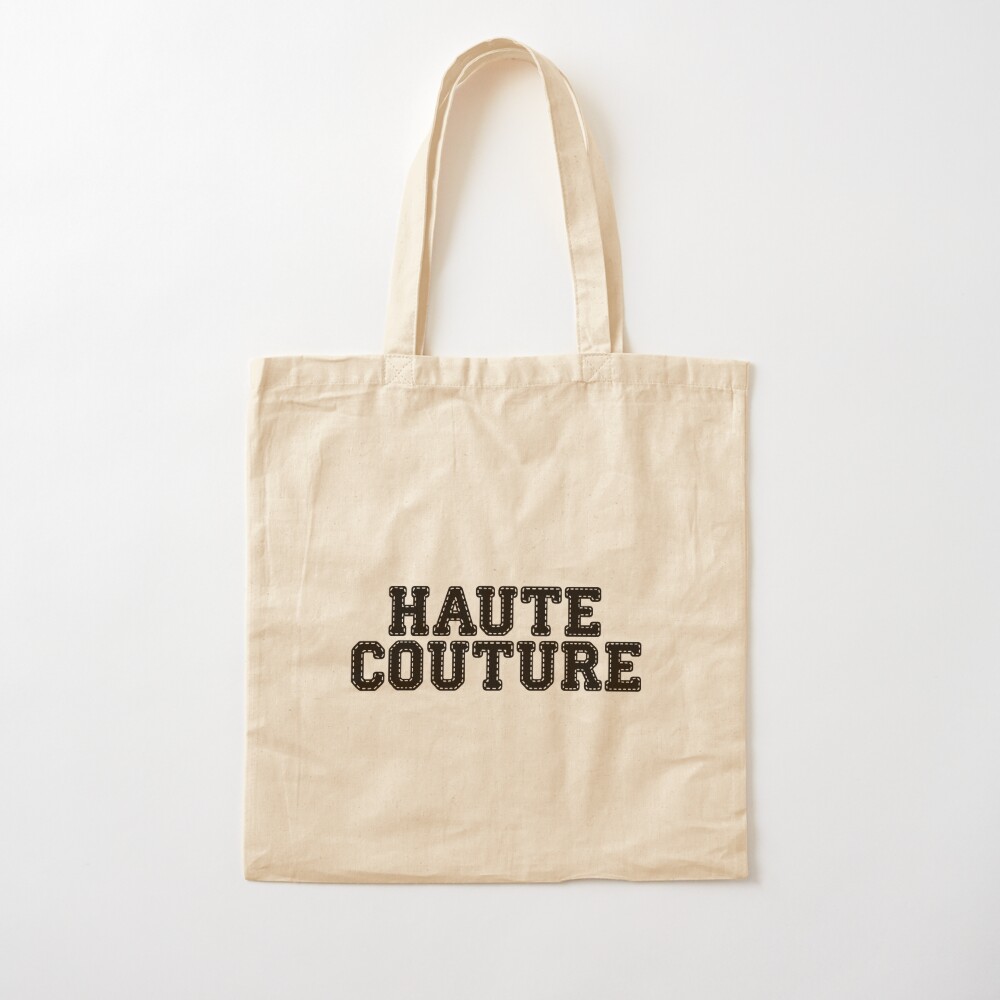 couture tote bag