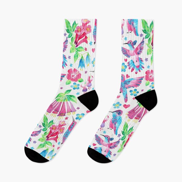 Item preview, Humming Birds Flying Around in a Garden Filled With Flowers designed and sold by KConfetti.
