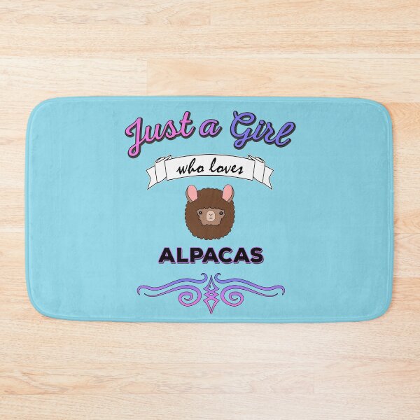 Item preview, Just a Girl Who Loves Alpacas designed and sold by DeesDeesigns.