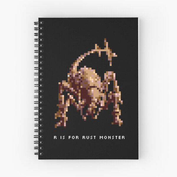 Item preview, R is for Rust Monster  designed and sold by clarkstpress.
