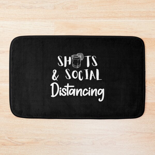 Item preview, Shots & Social Distancing designed and sold by Merch By ika.